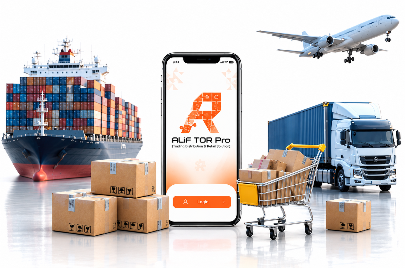 Alif TDR Pro — Trading, Distribution & Retail
